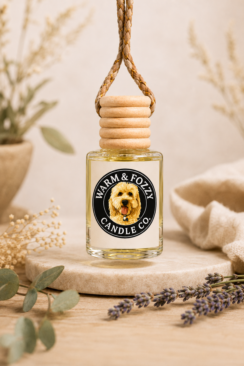 Handcrafted Car Diffuser – Amber